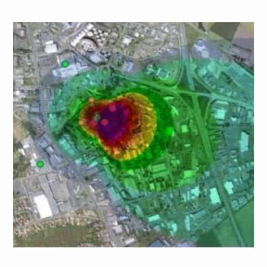 dispersion modelling of odor and gases